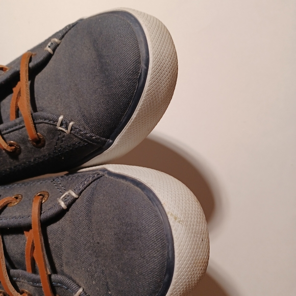 Sperry Navy Canvas Sneakers - Picture 6 of 9